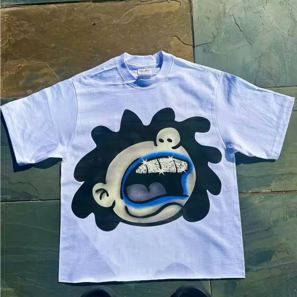 Men's Fashion Loose Graphic T-shirt